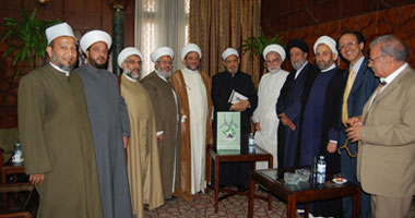 صورة شيخ الأزهر : المساس بالصحابة خط أحمر