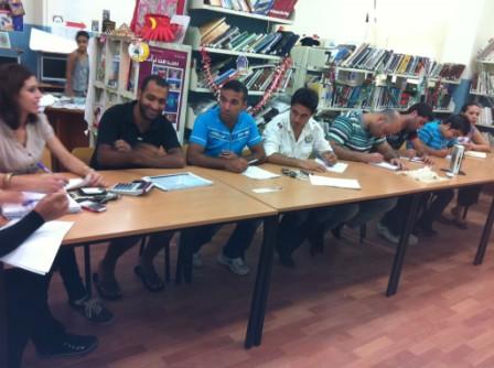 صورة مبادىء اللغة العربية في المكتبة العامة ببرجا