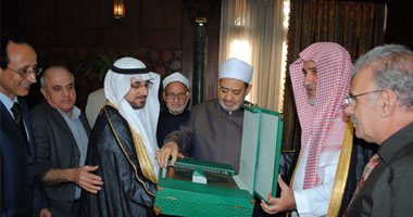 صورة وزير الأوقاف السعودي : الأزهر قلعة الإسلام
