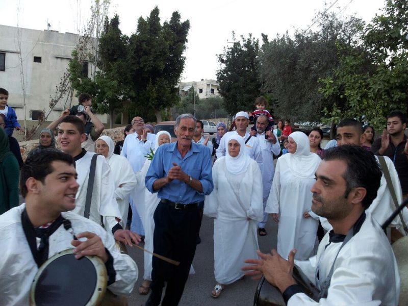 صورة موسم الحج في برجا .. نوبة وبيارق وأعلام