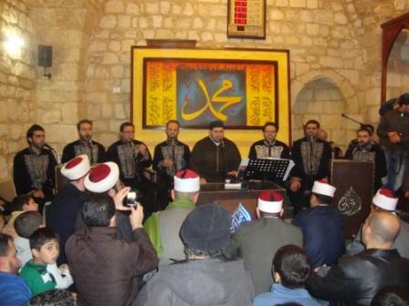 صورة ليلة المولد في جامع برجا الكبير