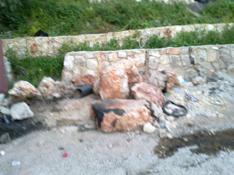 صورة طريق المسيل يابلديتنا !!!