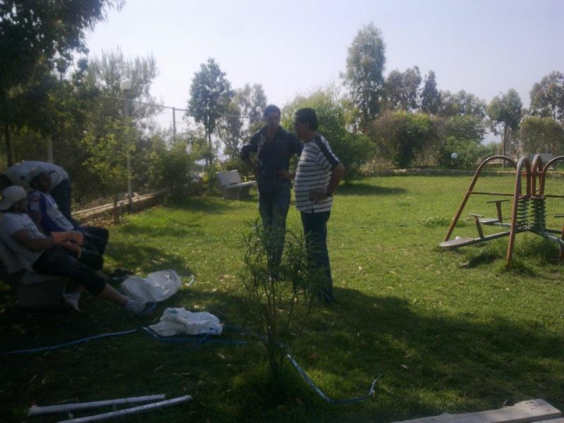 صورة بلدية برجا الشوف تجدد حديقة الوليد