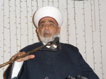 صورة المفتي الجوزو : النازحون في قلوبنا