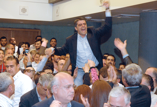 صورة المهندس حسن دمج عضواً في مجلس نقابة المهندسين