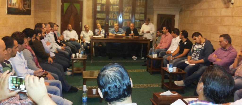 صورة بلدية برجا الشوف وجهاً لوجه مع ثلة من الشباب البرجاويّ