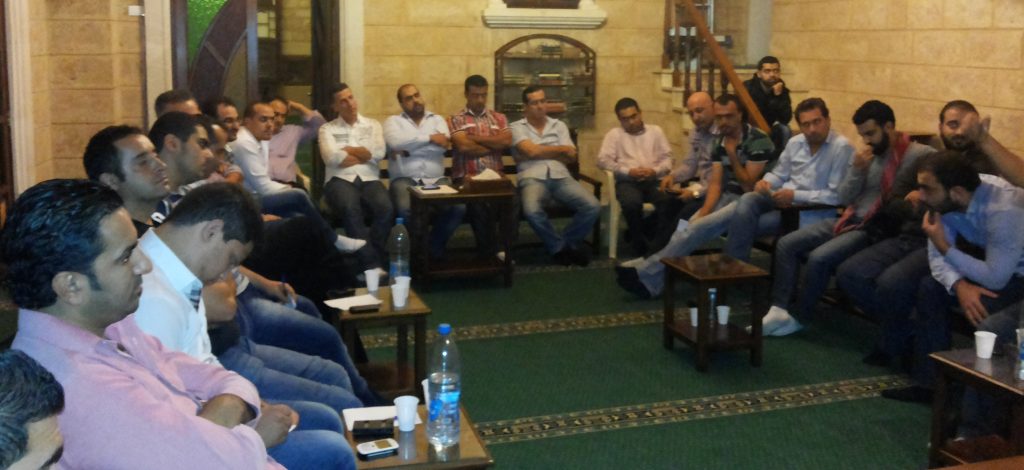 صورة رئيس بلدية برجا : يدنا ممدودة والبلديّة ليست غائبة