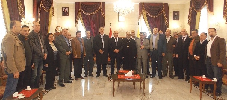 صورة “المستقبل” يجول على الأديرة في إقليم الخروب