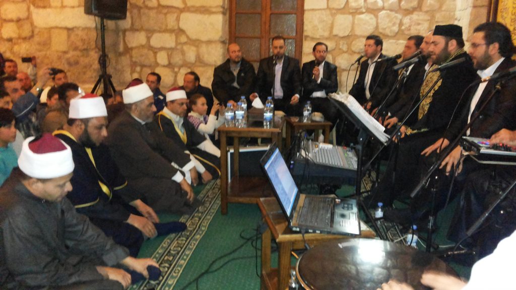 صورة برجا تبتهج بالمولد ملءَ الجوِّ وملءَ النّفس