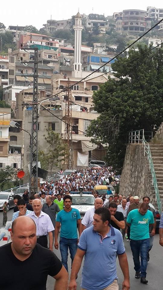 صورة برجا تُشيّع المختار جمال الشمعة