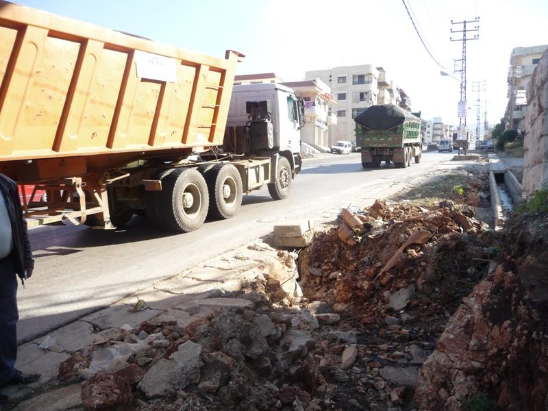 صورة «طريق الموت» في إقليم الخروب