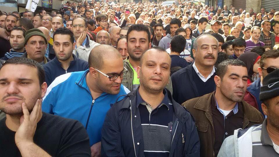 صورة أهالي برجا ضد مطمر النفايات: نكون أو لا نكون