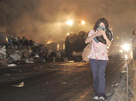 صورة بيروت والمناطق بين دخان الحرائق.. والاعتراضات الشعبية