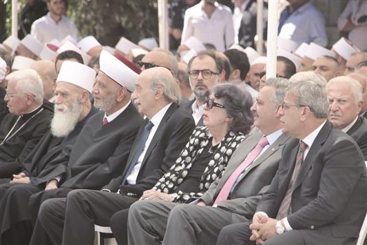 صورة مسجد شكيب ارسلان في المختارة.. بعد الكنيسة