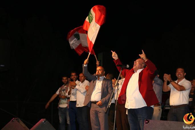 صورة مهرجان برجا 2016 أضاء سماء إقليم الخروب بمشاركة الفنان سعد رمضان