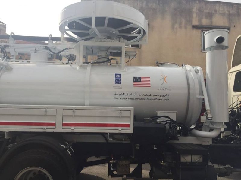 صورة تعاون بين منظمة UNDP وبلدية برجا