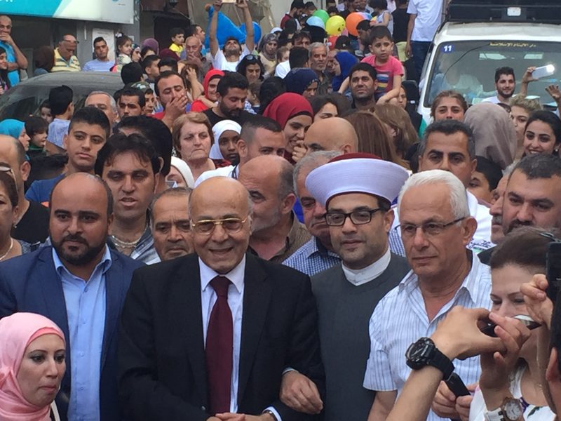 صورة برجا تحتشد لاستقبال مواكب دار الأيتام الرمضانية