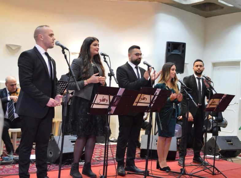 صورة أمسية فنية جامعة لـ “جوقة زمان البرجاوية” في جدرا