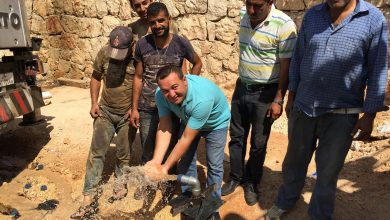 صورة بئر ماء… صدقة جارية من بني الكجك ببرجا