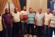 صورة المجلس الشعبي في إقليم الخروب يكرم الطالب محمد أحمد عزام في برجا