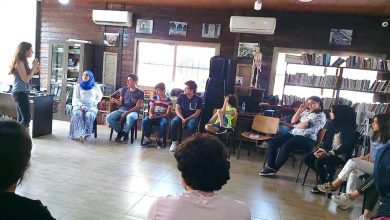 صورة التواصل اللاعنفي في المكتبة العامة ببرجا