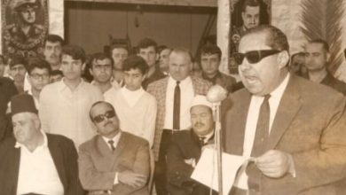 صورة برجا الشوف تودع الأستاذ المربي محمد علي دمج