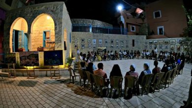 صورة إفتتاح ساحة الحاج عبد القادر دمج في حارة العين في برجا بهمة الحاج إسماعيل أحمد سعد